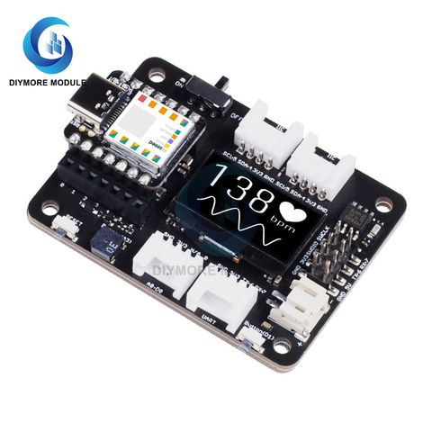 Microcontrolador Seeeduino XIAO presoldado SAMD21 Cortex M0 + Placa de expansión con pantalla OLED tipo C, protector para Arduino/IOT ► Foto 1/6