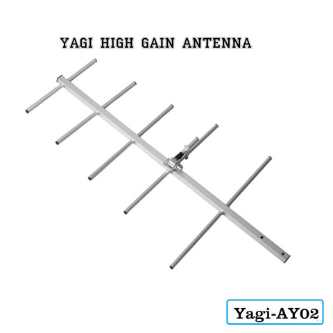 Antena de alta ganancia AY02 Antena Yagi Antena de conector hembra Yagi-Uda antena Radio antena para UV-5R UV-82 BF-888S Walkie Talkie ► Foto 1/6