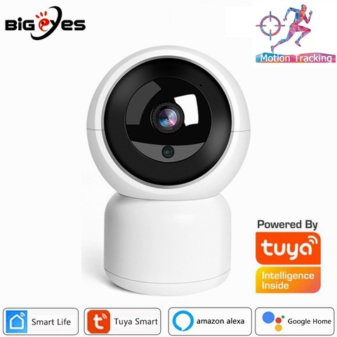 Tuya APP WiFi Cámara vida inteligente HD 1080P Cámara WiFi con Pan-Tilt Zoom de dos vías de Audio Alexa Google cámara de hogar con WiFi TUYA. ► Foto 1/6