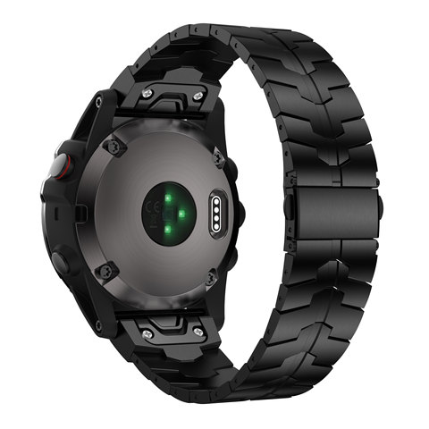 GORPIN Fenix-Correa de reloj de 20mm, pulsera de titanio y Metal de ajuste rápido para Garmin Fenix 5s Plus Fenix 6s Pro, color negro ► Foto 1/2