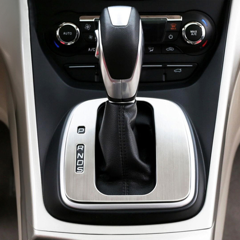 2017 Nuevo! Acero inoxidable pasta automática para Ford Escape Kuga 2013 2014 2015 accesorios para Ford Kuga car styling ► Foto 1/5