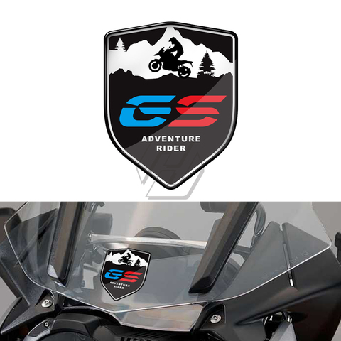 Calcomanías de aventura 3D ADV GS, calcomanías de aventura para BMW F800GS F700GS R1200GS R1250GS ► Foto 1/6