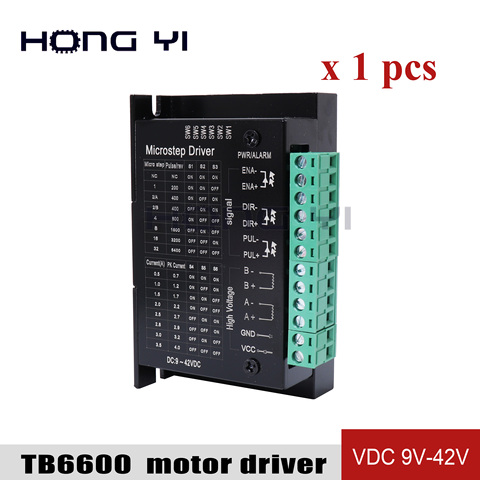 Envío Gratis, controlador de motor paso a paso Tb6600 actualizado S109AFTG para motor NEMA23, controlador de router CNC de 2 fases 4A para impresora 3D ► Foto 1/6