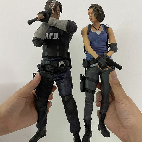 Figuras de joggers Valentine, juego de figuras de Biohazard RE:3, figura de San Valentín, Leon, Scott, Kennedy, modelo de figuras de acción ► Foto 1/6