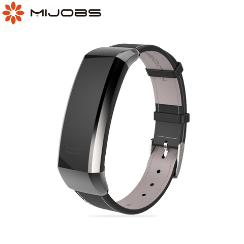 Correa de muñeca de cuero genuino para Huawei Band 2 Pro B29 B19 reemplazo para Huawei Sport Band 2 reloj pulsera inteligente pulseras ► Foto 1/6