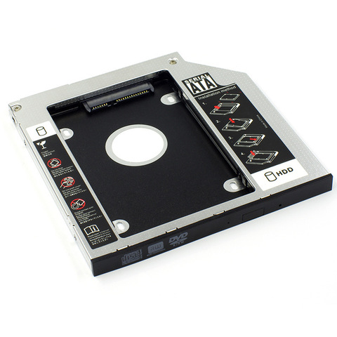 9,5 MM 2nd HDD Disco Duro Caddy para Dell Inspiron 3521 15 3537, 3541, 3542, 3543, 3545, 3567, 5558, 5559, 3421 ► Foto 1/5