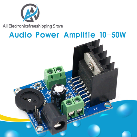 AMPLIFICADOR DE POTENCIA de Audio de alta calidad, CC 6 a 18V, módulo TDA7297 de doble canal 10-50W ► Foto 1/6