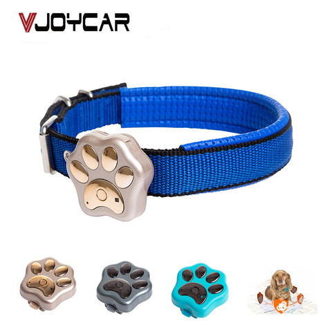 VJOYCAR RF-V30 mascotas Mini GPS Tracker perro WiFi GSM GPRS Teléfono de seguimiento en tiempo Real Global SMS de LED 
impermeable Anti niños gps perro ► Foto 1/6