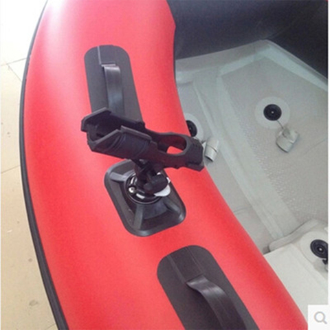 Accesorio para Kayak inflable Barco, herramienta de pesca de balsa, dispositivo de soporte de caña, tabla de sup de pvc, fijador de kayak, ángulo de montaje de poste fijo ► Foto 1/6