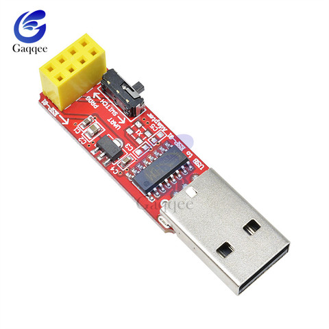 Módulo de placa de desarrollo para Arduino, adaptador USB a serie TTL ESP8266 ESP-01 ESP-01S ESP01S, DC3.3V, WiFi inalámbrico, Kit DIY, CH340 ► Foto 1/1