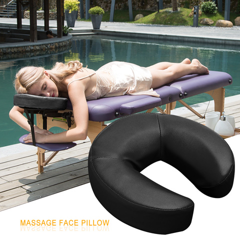 Cojín Universal para reposacabezas, almohada para mesa de masaje, color negro ► Foto 1/6