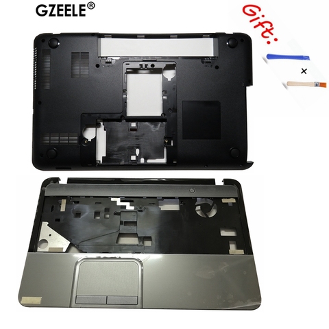 Nueva funda protectora para Toshiba Satellite L850 L855 C850 C855 C855D, cubierta de reposamanos sin panel táctil/cubierta de Carcasa inferior para portátil ► Foto 1/6