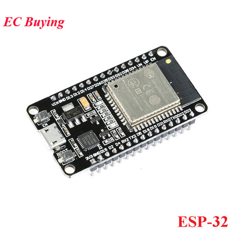 ESP-32 ESP32 Placa de desarrollo ESP32-WROOM-32 ESP32S ESP-32S módulo WiFi Bluetooth y WIFI CPU de doble núcleo MCU Junta ► Foto 1/6