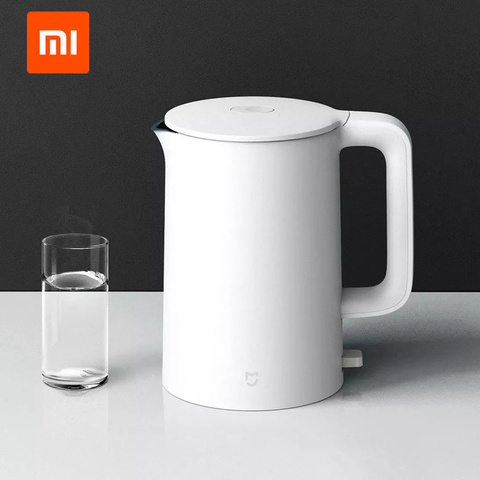 XIAOMI-hervidor de agua eléctrico MIJIA 1A para el hogar, tetera eléctrica de 1,5 l con calefacción instantánea, electrodomésticos de cocina, 2022 ► Foto 1/6