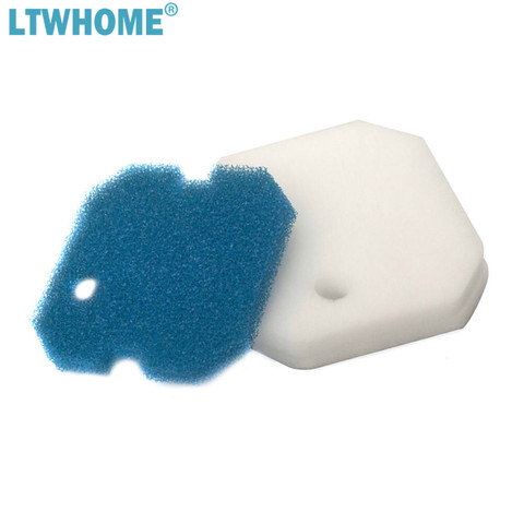 LTWHOME-Juego de almohadillas de filtro fino, conjunto de almohadillas de filtro grueso azul y blanco, aptas para EIM 2616260 Pro 2 2226/2326/2026/2128, Experience 350 ► Foto 1/4