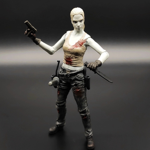 Figuras de acción de la película US, serie The Walking Dead, Andrea, modelo de PVC, colección de figuras de acción, regalo ► Foto 1/2