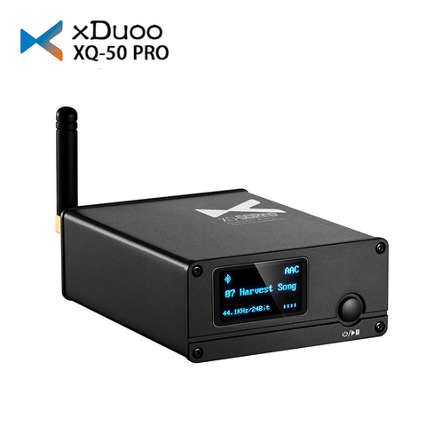 XDUOO XQ-50 PRO CAD tipo C HD Bluetooth 5,0 tecnología APTX HD CS8406 ES9018K2M decodificador receptor convertidor USB DAC ► Foto 1/6