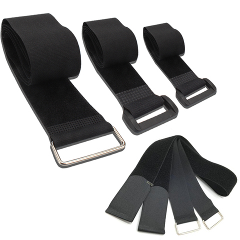 Cinturón de nailon con Velcro para carga, accesorio de 100cm x 5cm para motocicleta, coche y camping ► Foto 1/6