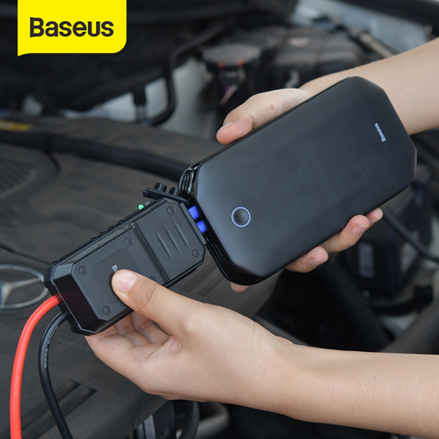 Baseus-arrancador de batería de coche, dispositivo de arranque Banco de energía de batería 800A, potenciador de emergencia, cargador de coche ► Foto 1/6