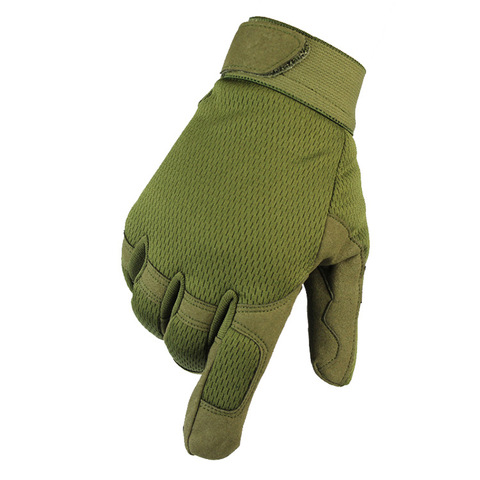 Guantes de trabajo militares para hombre, guantes tácticos cálidos para invierno, armadura de combate, guantes de Airsoft para tiro, senderismo y ciclismo ► Foto 1/4