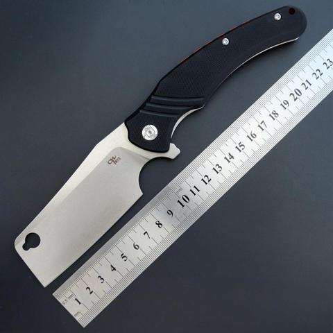 Eafengrow-cuchillo plegable CH3531, herramienta de cocina táctica con mango de supervivencia, D2, hoja G10, básicos de caza y acampada ► Foto 1/6