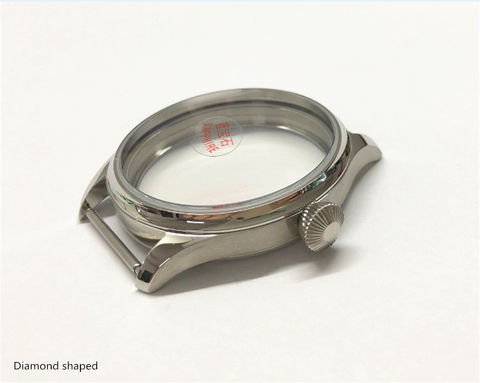 Fundas de reloj de acero inoxidable, 44mm, 316L, compatibles con 6497/6498/3600/3621, son de gama alta, adivinación doble con espejo de zafiro ► Foto 1/6
