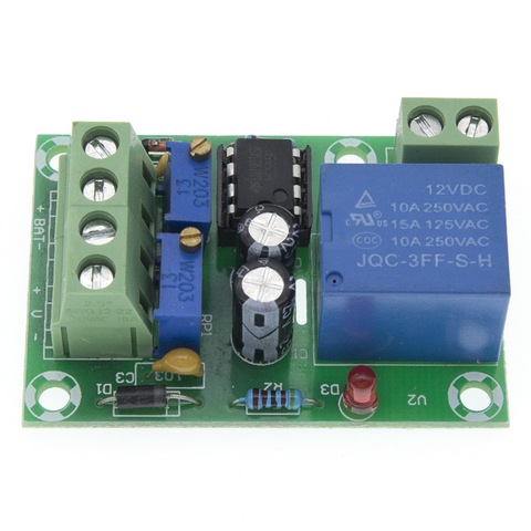 Panel de Control de energía de cargador inteligente de XH-M601 Placa de Control de carga de batería de 12V de potencia de carga automática para Kit Diy ► Foto 1/5