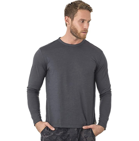 Camiseta de lana de Merino para hombre, 100% térmica de capa Base para hombre, camisa de lana de Merino de 2022g, transpirable, Anti-olor, talla S-XXL, 240 ► Foto 1/6