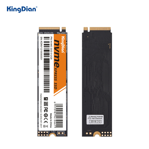 KingDian M.2 SSD 128GB 256GB 512GB 1TB NVME PCI-E M.2 interna de 2280 unidades de estado sólido ► Foto 1/6