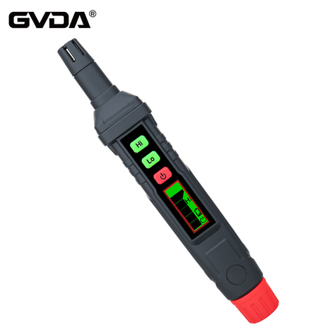 GVDA-Detector de fugas de Gas Combustible, Analizador de Gas Tipo de rotulador, medidor de PPM portátil, prueba Natural inflamable, alarma de luz de sonido de 1000ppm ► Foto 1/1