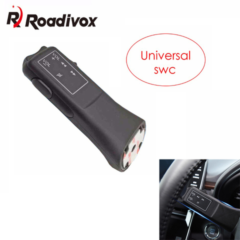 Volante del coche botón remoto control luces de navegación del coche DVD/2 din android inalámbrico Bluetooth control remoto Universal ► Foto 1/6