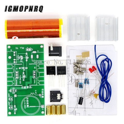 Juego de Mini bobina Tesla de 15W, Mini altavoz de Plasma de música, bobina de Tesla, transmisión inalámbrica DC 15-24V, Kits DIY ► Foto 1/1