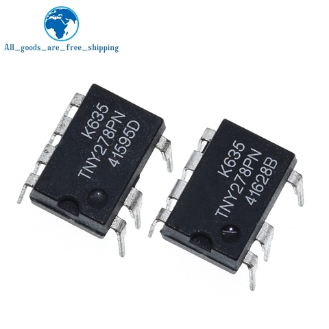 10 Uds TNY278PN DIP7 TNY278P DIP TNY278 DIP-7 278PN nuevo y original IC ► Foto 1/6