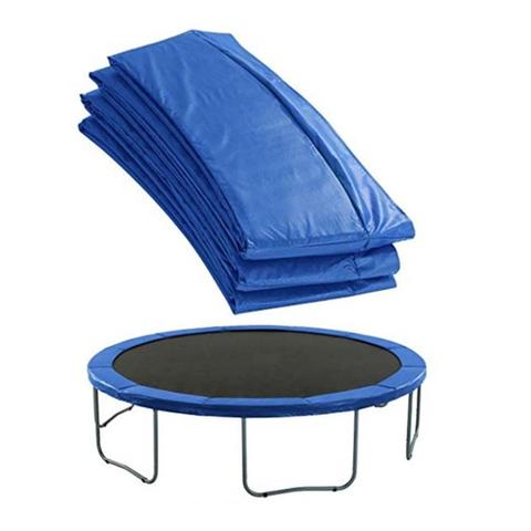 Cubierta protectora lateral Universal para trampolín, almohadilla de seguridad de repuesto, cubierta de resorte azul de PVC, impermeable, para Borde de trampolín de 6/8 pulgadas ► Foto 1/6