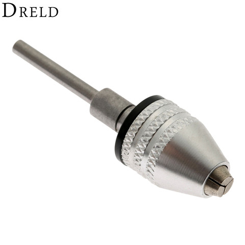 1Pc Dremel accesorios 0,3-3,4mm Mini adaptador de mandril de taladro convertidor de máquina de grabado máquina de taladro Chuck 3mm vástago ► Foto 1/6