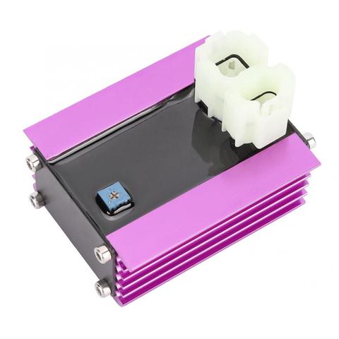 Caja de encendido ajustable de CA CDI para coche de carreras, accesorios para coche, 1 Uds., color morado, compatible con GY6, 50cc, 125, 150cc, Scooter, ATV, Quad ► Foto 1/6