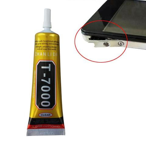 Pegamento T-7000 multiusos, adhesivo de resina epoxi para reparación de teléfono móvil, pantalla táctil LCD, Super pegamento DIY, 50ml, T7000 ► Foto 1/1