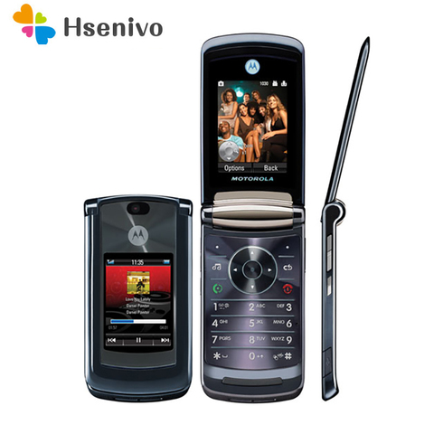 Motorola-móvil V8 Original, versión de lujo, desbloqueado, con tapa GSM, Bluetooth, MP3, FM, radión, 100% ► Foto 1/6