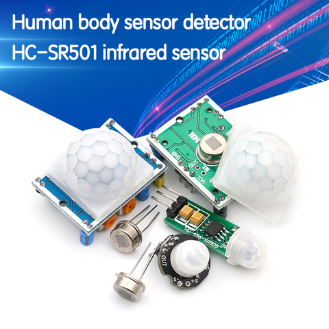 AM312 HC-SR501 HC-SR505 MH-SR602 ajuste IR infrarrojos piroeléctrico Mini humano PIR Detector Sensor de soporte para módulo para Arduino ► Foto 1/6