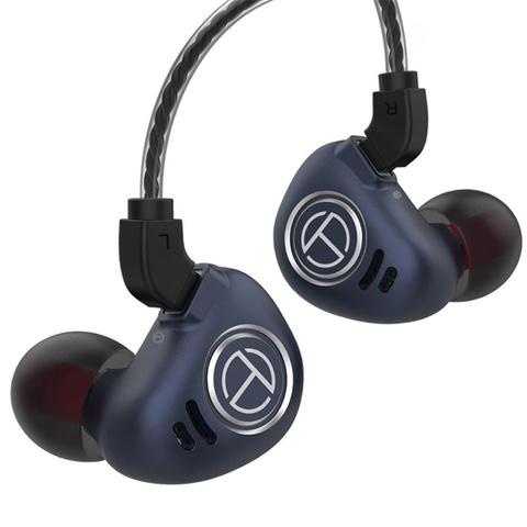 TRN-auriculares intrauditivos híbridos V90 4BA + 1DD de Metal HiFi, IEM con Cable desmontable de 2 pines para audiófilo y músico ► Foto 1/6