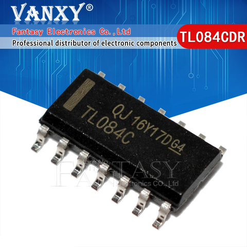 10 Uds TL084CDT SOP14 TL084 SOP 084C SMD TL084CDR SOP-14 TL084C nuevo y original IC ► Foto 1/5