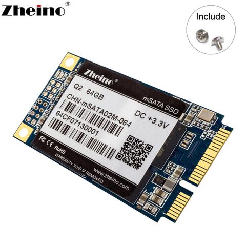 Zheino Q1 Q2 mSATA SSD SATA3 120 GB 128 GB 240 GB 256 GB 16 GB 30 Gb 60 GB 64 GB 6 Gb/s interna de unidad de estado sólido MLC para el ordenador portátil de escritorio ► Foto 1/1