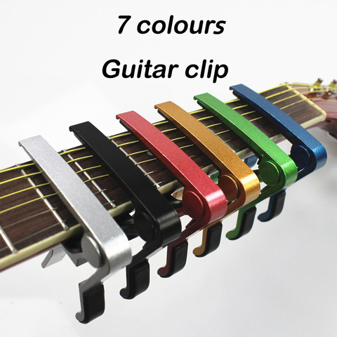 Clip de transposición de guitarra acústica, Clip para guitarra, ukelele, Clips de transposición de voz, accesorios para guitarra ► Foto 1/6