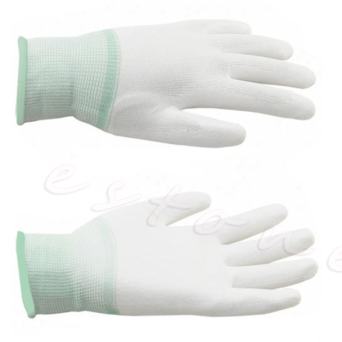 Nylon Quilters movimiento libre acolchado de máquina de coser guantes de agarre del dedo del agarre K1MF ► Foto 1/1