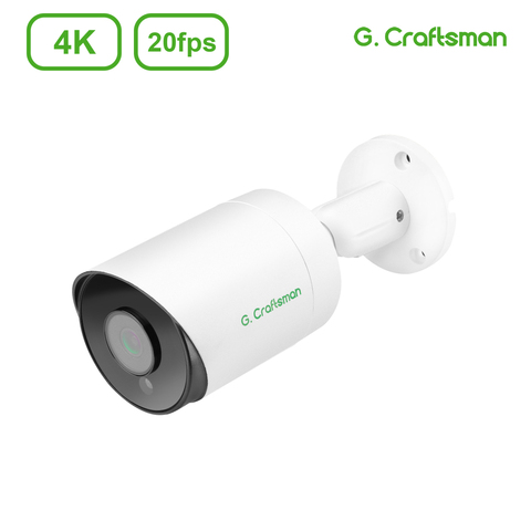 Cámara IP 4K POE 20fps SONY, videocámara CCTV de seguridad H.265, Audio para exteriores, videovigilancia Onvif B2M8S G.Craftsman ► Foto 1/6