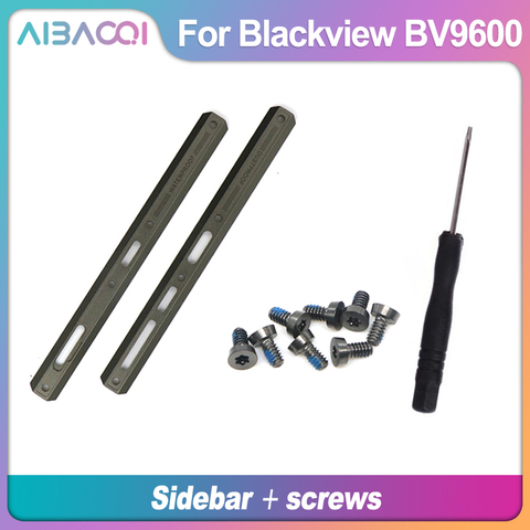 Carcasa lateral de Metal para teléfono móvil, parachoques y tornillos para Blackview BV9600 Pro ► Foto 1/6