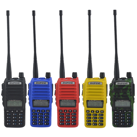Baofeng-walkie talkie de banda dual VHF/UHF, 136-174/400-520MHz, doble PTT, 5W, ham, radio bidireccional, uv82, FM, transceptor, UV 82 ► Foto 1/6