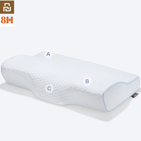 Xiaomi 8 h Butterfly memoria diseño Almohadas Masajeadores de cuello protección anti-bacterias algodón memoria rebote lento Almohadas cuidado de la salud cervical ► Foto 1/6