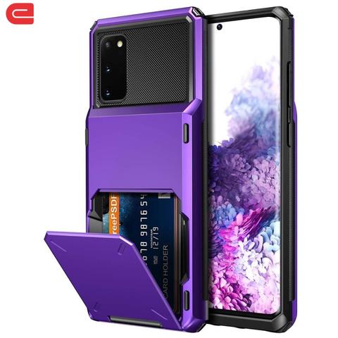 Funda tipo billetera para Samsung Galaxy S20 Ultra S10 S9 S8 Note 10 Plus Note 9 8 S10e 5G, funda protectora con ranura para tarjeta, funda de bolsillo oculta con tapa ► Foto 1/6