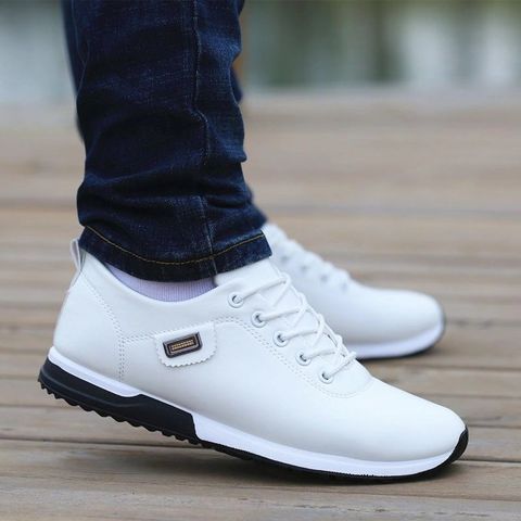 Zapatos De negocios informales para Hombre, zapatillas De piel sintética, mocasines a la moda, calzado para caminar, 2022 ► Foto 1/6